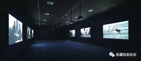南辕北辙：杨福东作品展，余德耀美术馆展览现场，2015 年  Photo by JJYPHOTO
